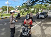 Operasi Patuh Marano yang Humanis Bagun Kesadaran Masyarakat Mamuju Tertib Berlalulintas
