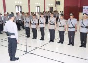 Sejumlah Pejabat Polres Majene Alami Pergeseran, Polres Majene Gelar Upacara Serah Terima Jabatan