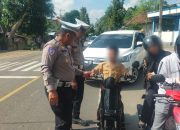 Ops Patuh Hari Ke-5, Satlantas Polres Bone Tertibkan Pengendara Sepeda Listrik Anak Dibawah Umur