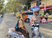 Polres Maros Bakal Tilang Pelajar yang Tidak Memiliki SIM Selama Operasi Patuh 2025