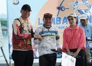 Lomba Mancing Meriahkan HUT Bhayangkara ke-79 Polda Sulbar di Dermaga Lanal Mamuju