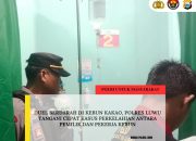 Sat Reskrim Polres Luwu Tangani Kasus Perkelahian Antara Pemilik dan Pekerja di Lumika
