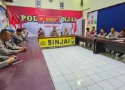 Polres Sinjai Gelar Anev Minggu Pertama Operasi Patuh Pallawa 2025