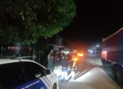 Sapi Tabrak Mobil di Batas Kota, Polsek Bacukiki Turun Tangan Selesaikan Masalah