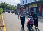 Prioritaskan Disiplin Berlalu Lintas, Ditlantas Polda Sulbar Optimalkan Operasi Zebra Marano 2025 di Jalur Dua Jalan Ir. Juanda Mamuju