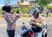 Ditlantas Polda Sulbar Optimalkan Operasi Zebra Marano 2025, Beri Himbauan Kamseltibcarlantas