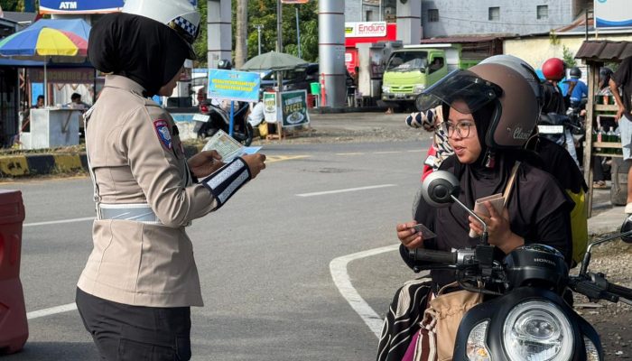 Tegakkan Disiplin Berlalu Lintas, Hari Ke-8 OPS Patuh Marano 2025 Catat 22 Pelanggaran