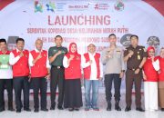 Kapolres Majene Hadiri Launching Serentak Koperasi Desa/Kelurahan Merah Putih bersama Pemerintah Daerah Kabupaten Majene