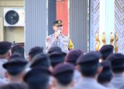 Pimpin Apel Jam Pimpinan, KBP Arya : Bersyukur Dan Ikhlas dalam Bertugas