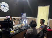 Satlantas Polres Bone Sosialisasi Ops Patuh Melalui Dialog Interaktif di RRI Bone