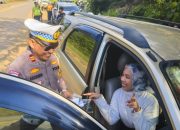 8 Hari Ops Patuh Pallawa 2025,  Sat Lantas Polres Luwu Timur Telah Menindak 266 Pelanggar