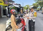 Operasi Patuh Marano 2025: Satlantas Polres Majene Tindak 34 Pelanggar di Jalan Jend. A. Yani Deteng-deteng
