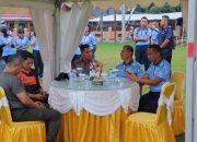 Kapolres Maros Hadiri Bazar Dan Pasar Murah Dalam Rangka Hari Bakti TNI AU KE-78