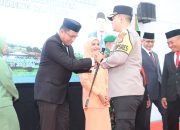 Wujud Kolaborasi, Kapolres Sidrap Hadiri Pelantikan Sekda Sidrap