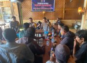 Ngopi Bareng Dirlantas, Ajak Komunitas Ojek Mamuju Wujudkan Keselamatan Berkendara