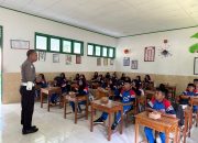 Tanamkan Tertib Lalu Lintas Sejak Dini, Polres Majene Sosialisasikan UU LLAJ di SMPN 4 Majene