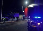 Antisipasi Pelanggaran Lalu Lintas dan Balap Liar, Satlantas Polres Majene Gelar Patroli Blue Light di Malam Hari