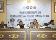 Wakapolres Parepare Beri Pembekalan Calon Paskibraka 2025 di Barugae Rujab Wali Kota
