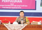 Kapolres Tana Toraja Jadi Narasumber pada Peringatan Hari Anak Nasional di Gedung Tammuan Mali’