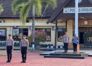 ‎Wakapolres Pinrang Pimpin Apel Pagi, Tekankan Hindari Pelanggaran Sekecil Apapun