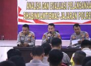 Kabag SDM Polres Majene Berikan Penekanan Saat Hadiri Anev Tugas Bhabinkamtibmas di Polres Majene