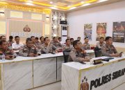 Hadiri Zoom Meeting, Polres Sidrap Targetkan 10.900 Ton Jagung