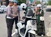 Operasi Patuh Pallawa 2025, Berjalan Sukses, Penggunaan Helm Alami Peningkatan