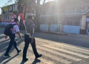 Tingkatkan Kesadaran Berlalu Lintas, Satlantas Polres Sinjai Sisipkan Edukasi di Kegiatan Turlalin.