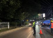 Kuatkan Kamseltibcarlantas, Satlantas Polres Wajo Laksanakan Patroli Biru di Sengkang