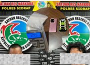 Sat Res Narkoba Polres Sidrap Gaspoll Berantantas Kasus Narkotika, Oknum Kades di Sulsel Berhasil Di Kandangkan