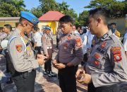 Propam Polda Sulsel Gelar Apel Dan Pemeriksaan Disiplin Terhadap Seluruh Personel Polres Jeneponto