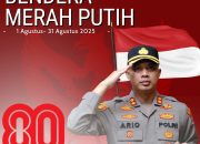 Kapolres Luwu Timur Serukan Pengibaran Bendera Merah Putih Sambut Hari Kemerdekaan RI ke-80 Tahun