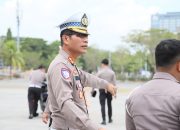 Mengasah Kemampuan Personil, Kasubdit Gakkum Ditlantas Polda Sulsel Pimpin Latihan Olah TKP Laka Lantas