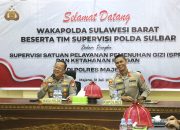 Wakapolda Sulbar Laksanakan Supervisi Program Satuan Pelayanan Pemenuhan Gizi (SPPG) dan Ketahanan Pangan di Polres Majene
