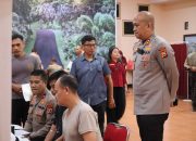 Personel Polres Pinrang Jalani Pemeriksaan Kesehatan Berkala oleh Biddokes Polda Sulsel
