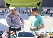 Hari Ketiga Ops Patuh Pallawa 2025, IPDA Chairul Tegur Pengendara Yang Menggunakan Plat Kendaraan Tidak Sesuai Aturannya