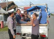 Program Polantas Menyapa, Personil Sat Lantas Polres Luwu Utara Edukasi Tertib Berlalulintas Kepada Pengendara