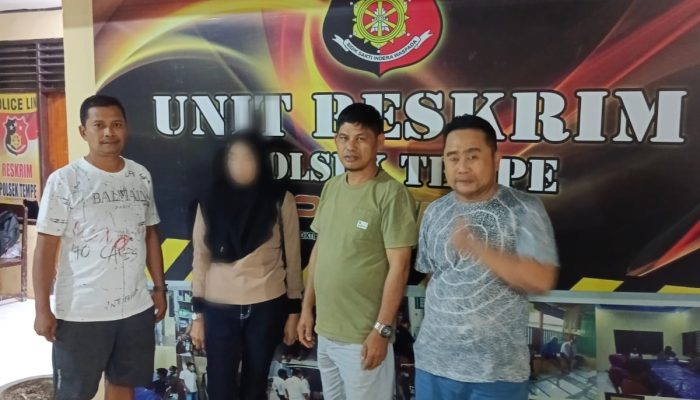 Tim Unit Reskrim Polsek Tempe Berhasil Amankan Terduga Pelaku Penipuan