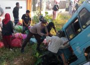 Respon Cepat Wakapolres Maros Saat Tangani Kecelakaan di Jalan Poros Maros–Pangkep