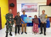 Pastikan Tepat Sasaran, Personel Polsek Banggae Hadiri Penyaluran BLT di Desa Palipi Soreang