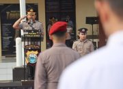 Kapolres Toraja Utara Pimpin Upacara Peringatan Hari Juang Polri Tahun 2025