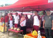 Polsek Banggae Hadiri Gebyar Kemerdekaan RI ke-80 di Kelurahan Baurung
