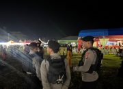 Satuan Samapta Polres Majene Gelar Patroli Kamtibmas di Stadion Prasamya Mandar