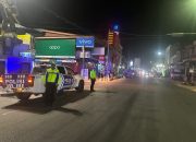 Satlantas Polres Majene Gelar Patroli Blue Light Antisipasi Balap Liar dan Pelanggaran Lalu Lintas