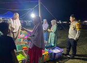 Jaga Kondusifitas Wilayah, Polsek Pamboang Gelar Patroli Dialogis di Lapangan Betteng