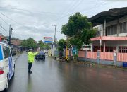 Sat Lantas Polres Wajo Tingkatkan Pelayanan, Kawal Kelancaran Arus Lalu Lintas di Kota Sengkang