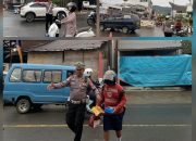 Satlantas Polres Toraja Utara Lakukan Pengaturan Rutin, Komitmen Nyata Wujudkan Kamseltibcar