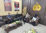 Kapolres Parepare Sambut Hangat Silaturahmi PC HMI Parepare