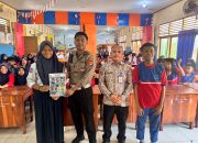 Sat Lantas Polres Majene Sosialisasikan UU LLAJ kepada Siswa SMP 7 SATAP Baurung