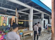 Intensifkan Patroli Dialogis, Samapta Polres Majene Sasar Tempat Pelelangan Ikan